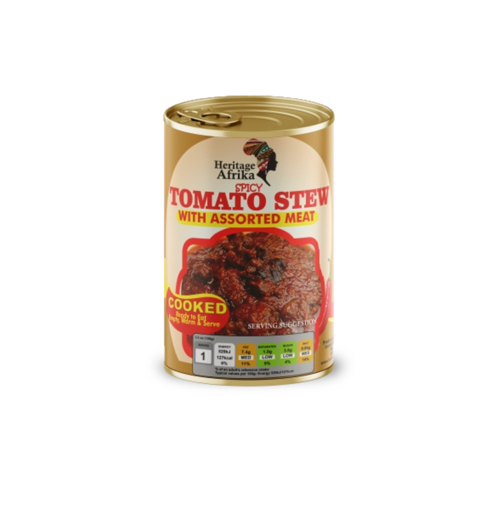 Heritage Afrika Tomato Stew with Assorted Meat
