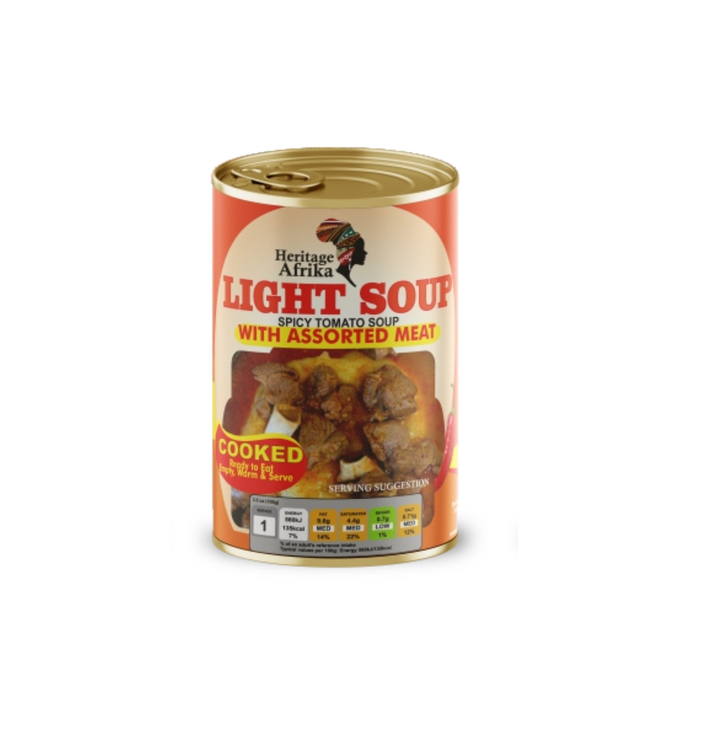 Heritage Afrika Light Soup with Assorted Meat