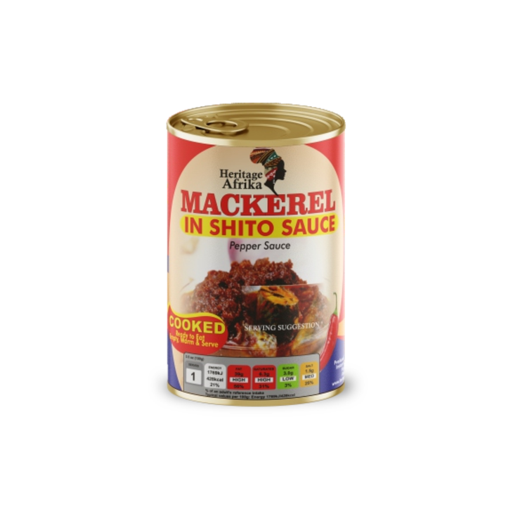 Heritage Afrika Mackerel in Shito Sauce