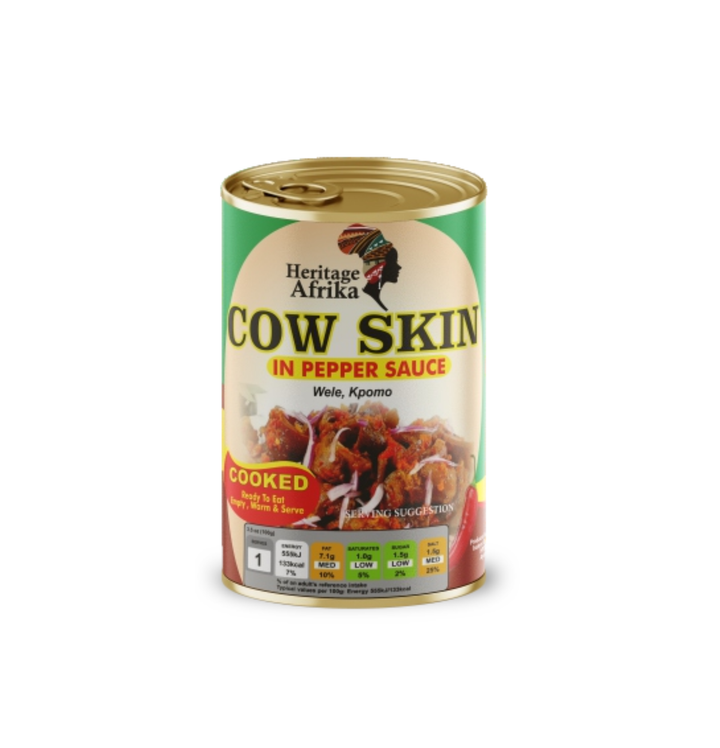 Heritage Afrika Cow Skin in Pepper Sauce