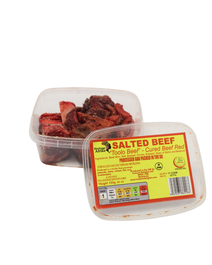 Heritage afrika Salted beef 150g x 12 - Shop