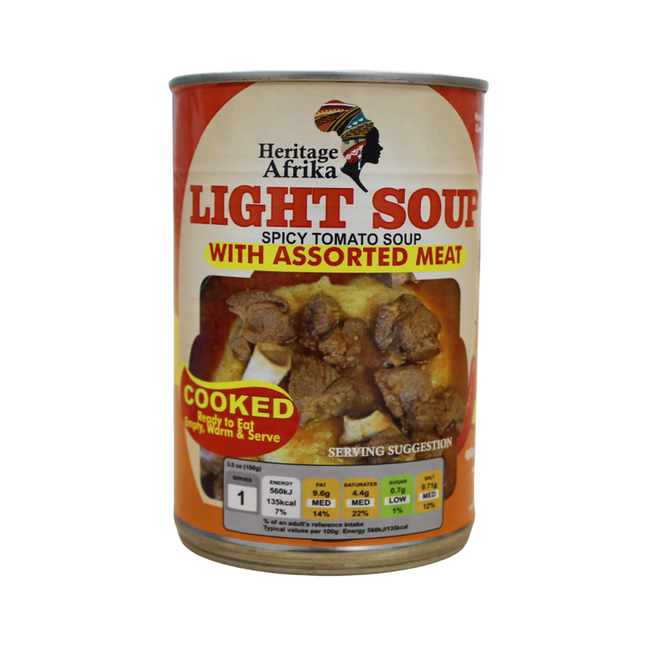 Heritage Afrika Light Soup with Assorted Meat
