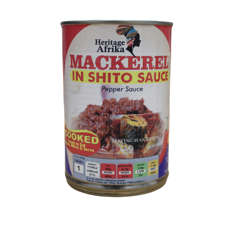 Heritage Afrika Mackerel in Shito Sauce