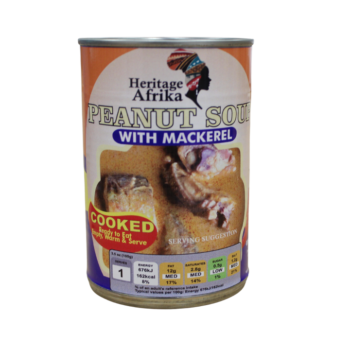 Heritage Afrika Peanut Soup with Mackerel