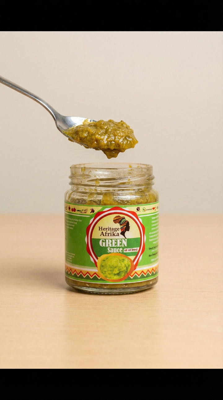 Heritage Afrika Green Sauce-160g