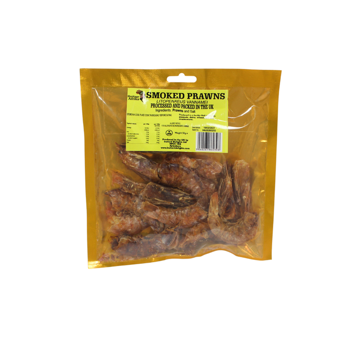 Heritage Afrika - Whole Smoked Prawns (40g x 10) - Shop
